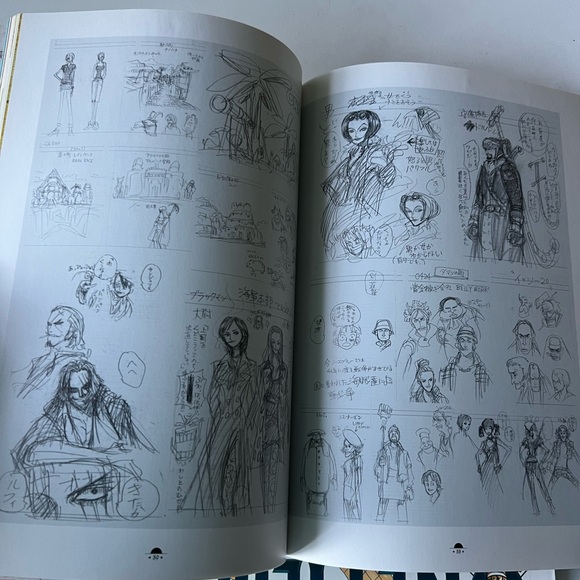 One Piece Color Walk Art Book, Vol. 1 & 2 Books Eiichiro Oda Italian - Picture 10 of 10